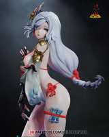 TU002 - Games character design, Genshin impact ShenHe, 3d stl resin print download files