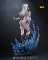 TU002 - Games character design, Genshin impact ShenHe, 3d stl resin print download files