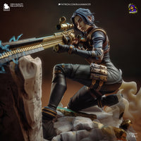 TU047 - Games character design, Caitlyn - Arcane , 3D Printer Files, 3d STL resin print download files