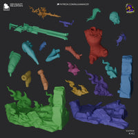 TU047 - Games character design, Caitlyn - Arcane , 3D Printer Files, 3d STL resin print download files