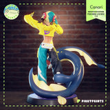 R312 - Games Character design,Canari from the game Pokémon Legends: Z-A，3d STL resin print download files