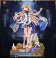 TU053 - Games Character design, Cartethyia – Wuthering Waves , 3d STL resin print download files