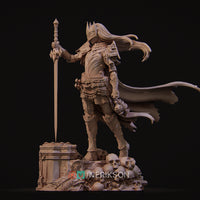 TU120 - Female Character design,Laenith The Death Domain Cleric，3d STL resin print download files