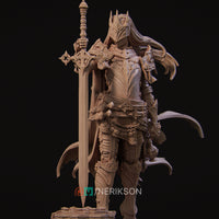 TU120 - Female Character design,Laenith The Death Domain Cleric，3d STL resin print download files