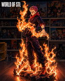 R337 - Anime Character design, Ryomen Sukuna from the anime Jujutsu Kaisen , 3d STL resin print download files
