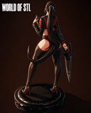 R331 - Games Character design, Eve Stellar Blade , 3d STL resin print download files