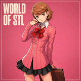 Yukari Takeba (Persona 3) 3D Figure STL - High Detail Anime High School Girl Statue，3d STL resin print download files (R323)