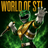 Green Ranger，Legendary Character design, 3d STL resin print download files (MAN157)