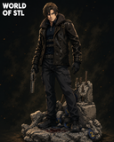 Leon From the Resident Evil Requiem - High Detail Character for Resin Printing, 3d stl file print download ( Y035 )