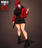 Misato, Legendary Character design, ，3d STL resin print download files (TU236)