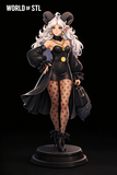 Cool Sheep, Legendary Character design, 3d STL resin print download files (TU219)