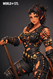 Karlach, Legendary Character design，3d STL resin print download files (TU220 )