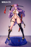 Narmaya from Granblue Fantasy NSFW，Legendary Character design, 3d STL resin print download files (TU216)