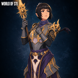 NSFW Shadowheart from Baldur's Gate 3，Female Character design, 3d STL resin print download files (TU174)