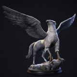 Hippogriff, mythical creature from Harry Potter，Legendary Creature, 3d STL resin print download files (Y001 )