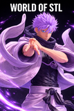 Satoru Gojo from the anime Jujutsu Kaisen ，Anime Character design, 3d STL resin print download files（R063）