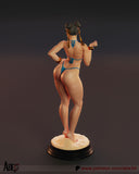 R017 - 3D STL model design download print  files, Games character design, Chun li Bikini