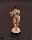 R017 - 3D STL model design download print  files, Games character design, Chun li Bikini