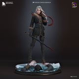 TU241 - Legendary Character design, Ciri The Witcher ，3d STL resin print download files