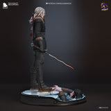 TU241 - Legendary Character design, Ciri The Witcher ，3d STL resin print download files