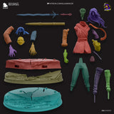 TU241 - Legendary Character design, Ciri The Witcher ，3d STL resin print download files