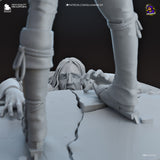 TU241 - Legendary Character design, Ciri The Witcher ，3d STL resin print download files