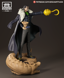 ANI113 - Legendary Character design, Sir Crocodile From One Piece ，3d STL resin print download files