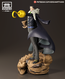 ANI113 - Legendary Character design, Sir Crocodile From One Piece ，3d STL resin print download files