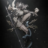 B192 - Legendary Games Character design, Lenora - Queen of Crows，3d STL resin print download files