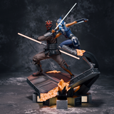 MAN112 - Legendary Character design, Ahsoka Tano vs Darth Maul Diorama，3d STL resin print download files