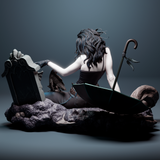 MN012 - Fantasy female character, Sandman Death , 3d stl print download files