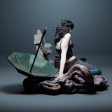 MN012 - Fantasy female character, Sandman Death , 3d stl print download files