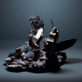 MN012 - Fantasy female character, Sandman Death , 3d stl print download files