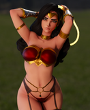 TU228 - Legendary Character design, NSFW WonderWomen ，3d STL resin print download files (Copy)