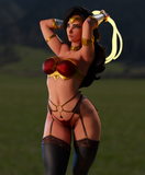 TU228 - Legendary Character design, NSFW WonderWomen ，3d STL resin print download files (Copy)