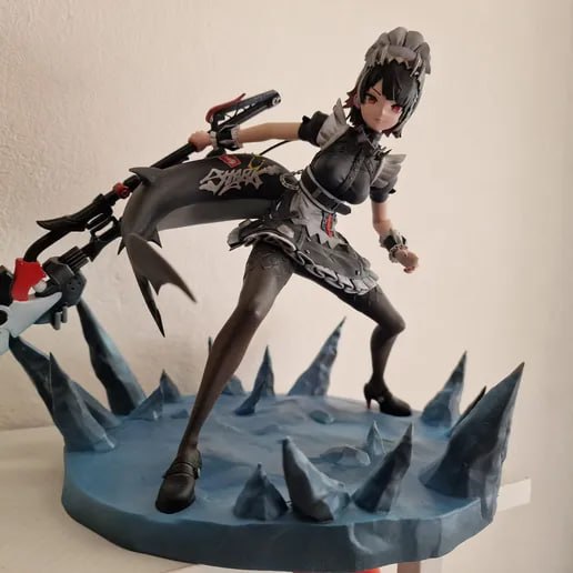 MN105 - Ellen Joe from Zenless Zone Zero, 3d stl instant download files
