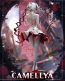 TU029 - Female Character design, Camellya from Wuthering Waves，3d STL resin print download files