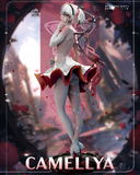 TU029 - Female Character design, Camellya from Wuthering Waves，3d STL resin print download files