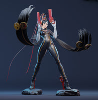 R211 - Games character design, Nxfw Bayonetta , 3d Stl file instant download
