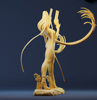 R211 - Games character design, Nxfw Bayonetta , 3d Stl file instant download