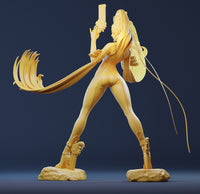 R211 - Games character design, Nxfw Bayonetta , 3d Stl file instant download