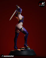 TU074 - Female Character design，Ivy Soulcalibur，3d STL resin print download files