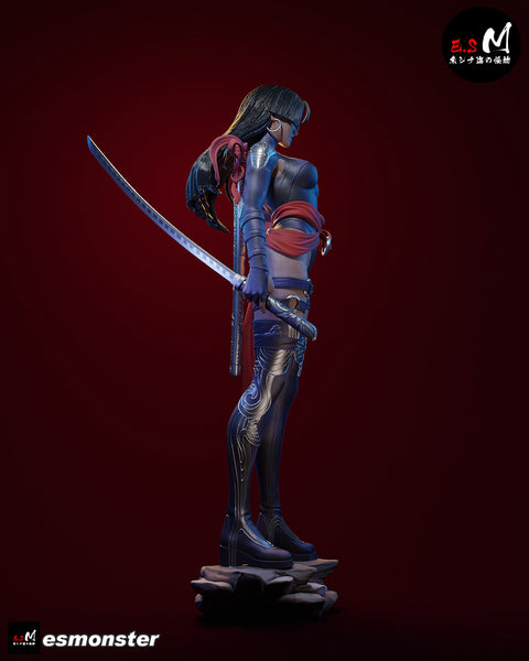 TU118 - Female Character design, Psylocke P1&P2 ，3d STL resin print download files