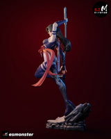 TU118 - Female Character design, Psylocke P1&P2 ，3d STL resin print download files