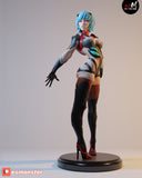 B201 - Anime character design, The Eva Ayanami, 3d Stl model design download link dropbox