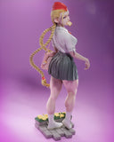 TU125 - Female Character design,Cammy from Street Fighter，3d STL resin print download files
