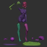 R300 - Anime Character design,  Fubuki from One Punch Man ( Bikini Mode ) ，3d STL resin print download files