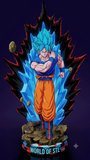 Goku Blue From Dragon Ball ，Legendary Character design, 3d STL resin print download files （Manga144）