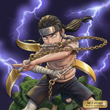 Neji Hyuga Attack ，Legendary Character design,  3d STL resin print download files (MANGA126)