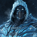 Sub Zero Mortal Kombat 3D Figure STL File - High Detail Character for Resin Printing ( R341 )
